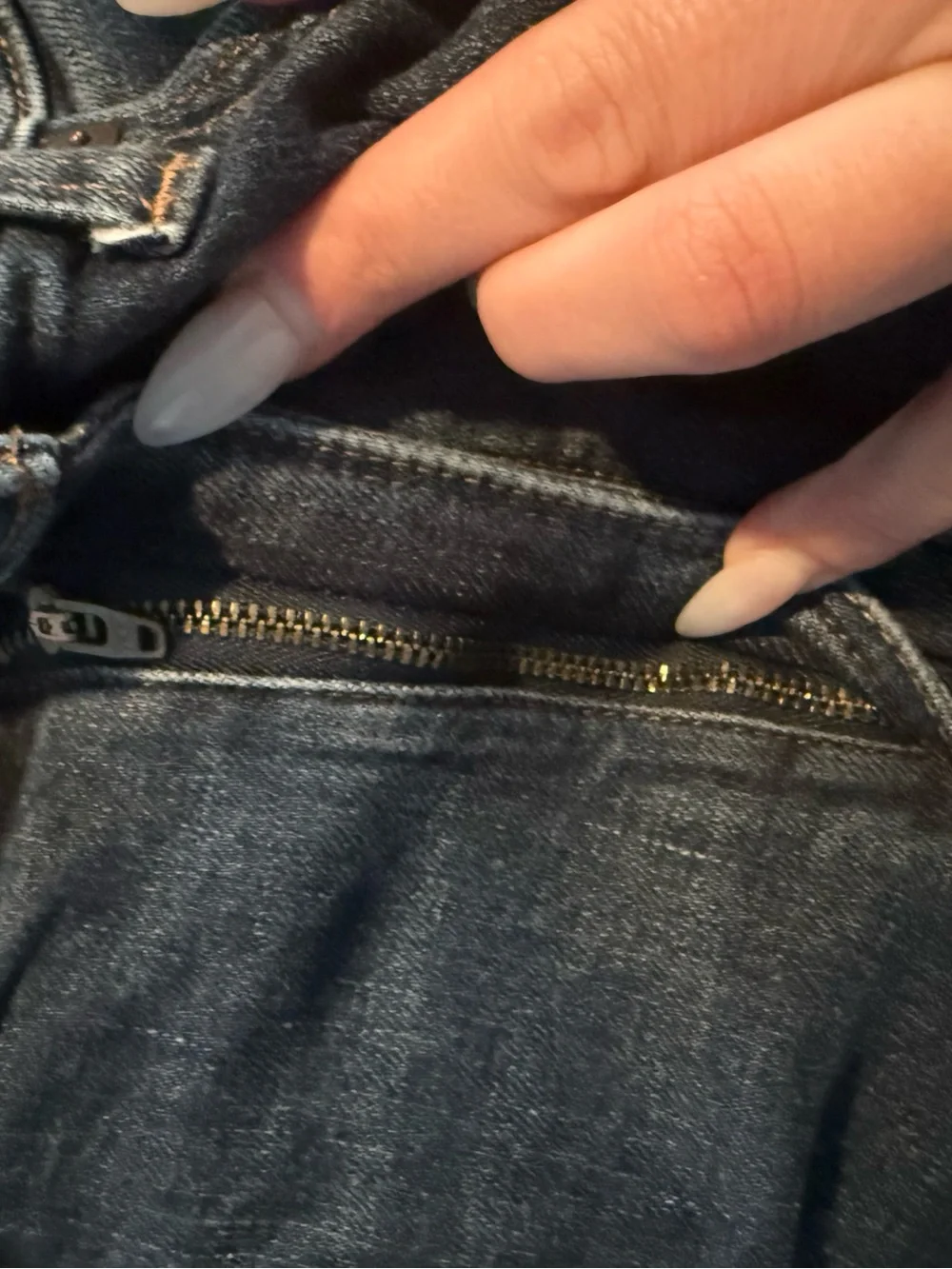 Madewell Men's Skinny Jeans in Washed Black